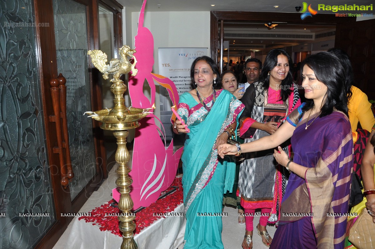 Amala launches Petals Exhibition, Hyderabad