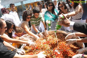 Cake Mixing 2012 The Park Hyderabad