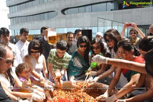 Cake Mixing 2012 The Park Hyderabad