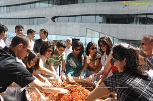 Cake Mixing 2012 The Park Hyderabad