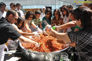 Cake Mixing 2012 The Park Hyderabad