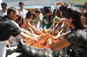 Cake Mixing 2012 The Park Hyderabad