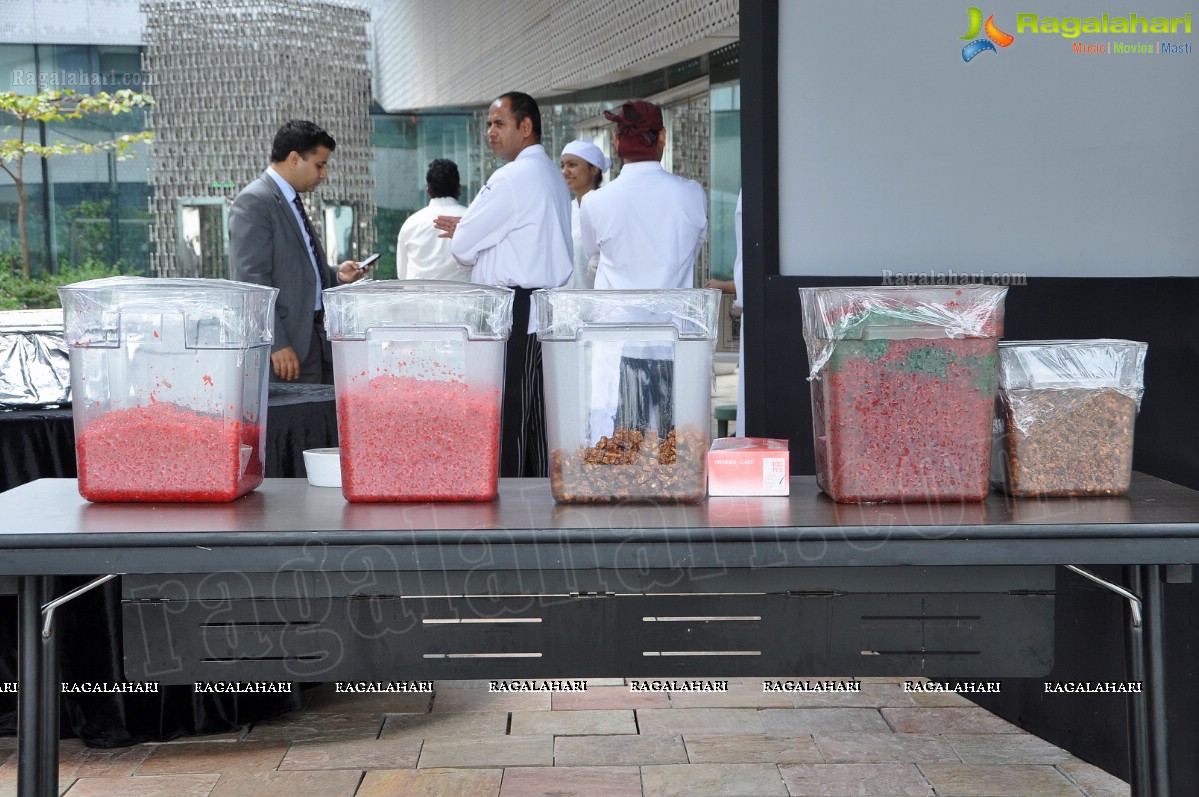Cake Mixing Ceremony 2012 at The Park, Hyderabad