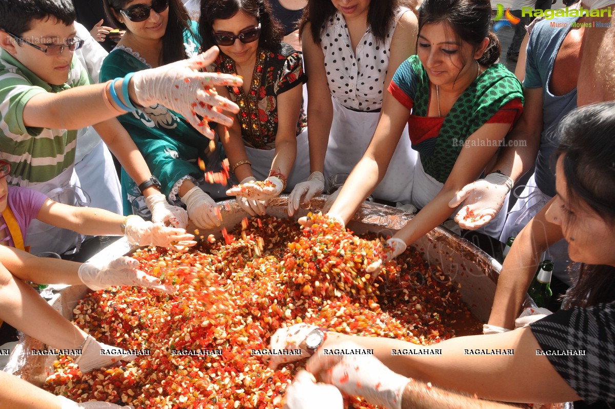 Cake Mixing Ceremony 2012 at The Park, Hyderabad