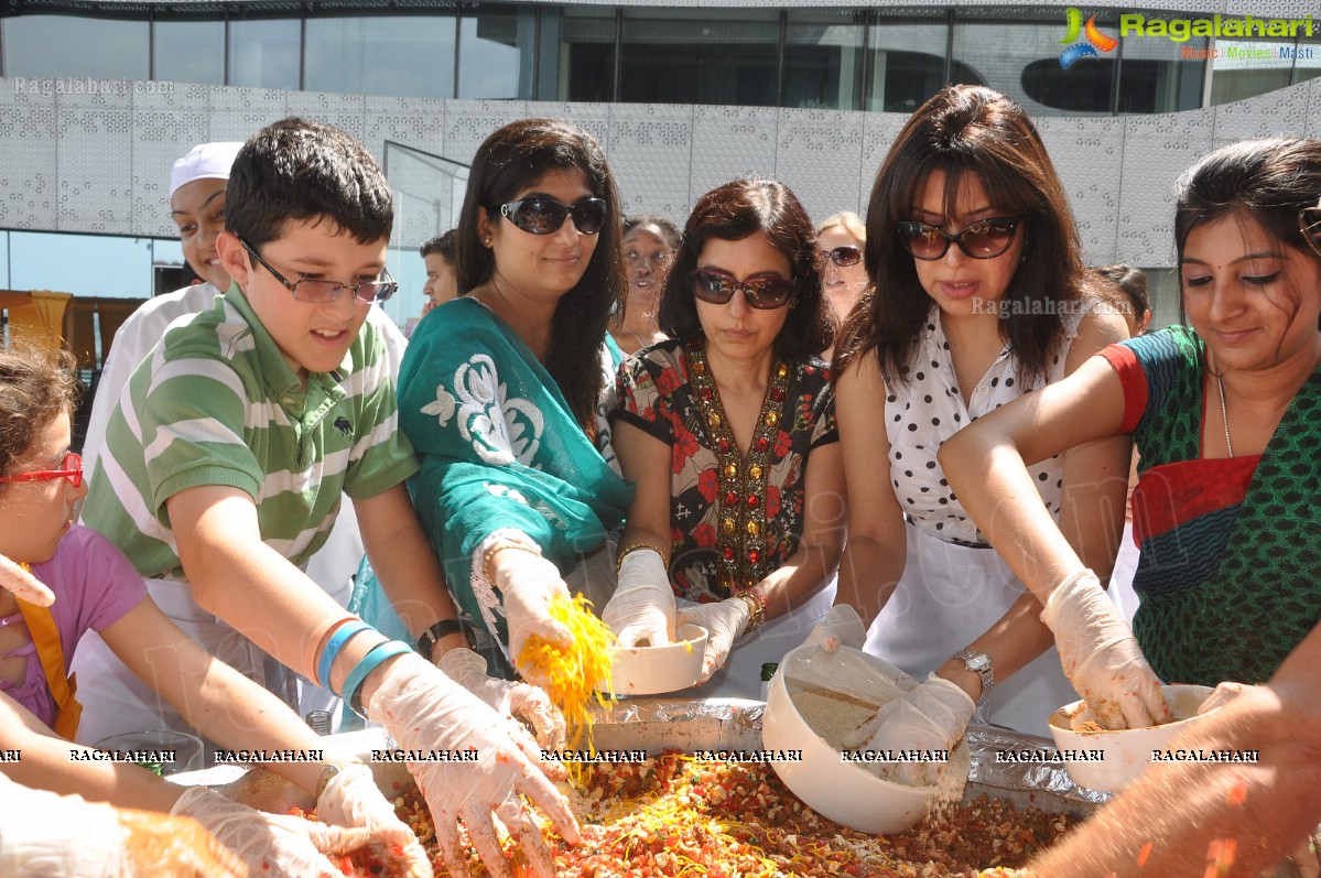 Cake Mixing Ceremony 2012 at The Park, Hyderabad