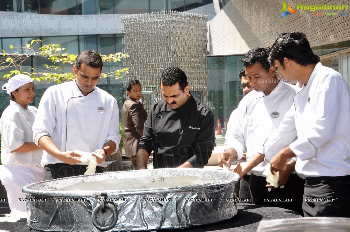 Cake Mixing Ceremony 2012 at The Park, Hyderabad