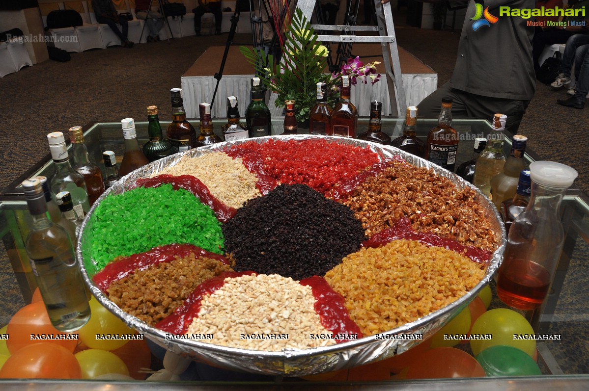 Cake Mixing Ceremony at The Golkonda Hotel