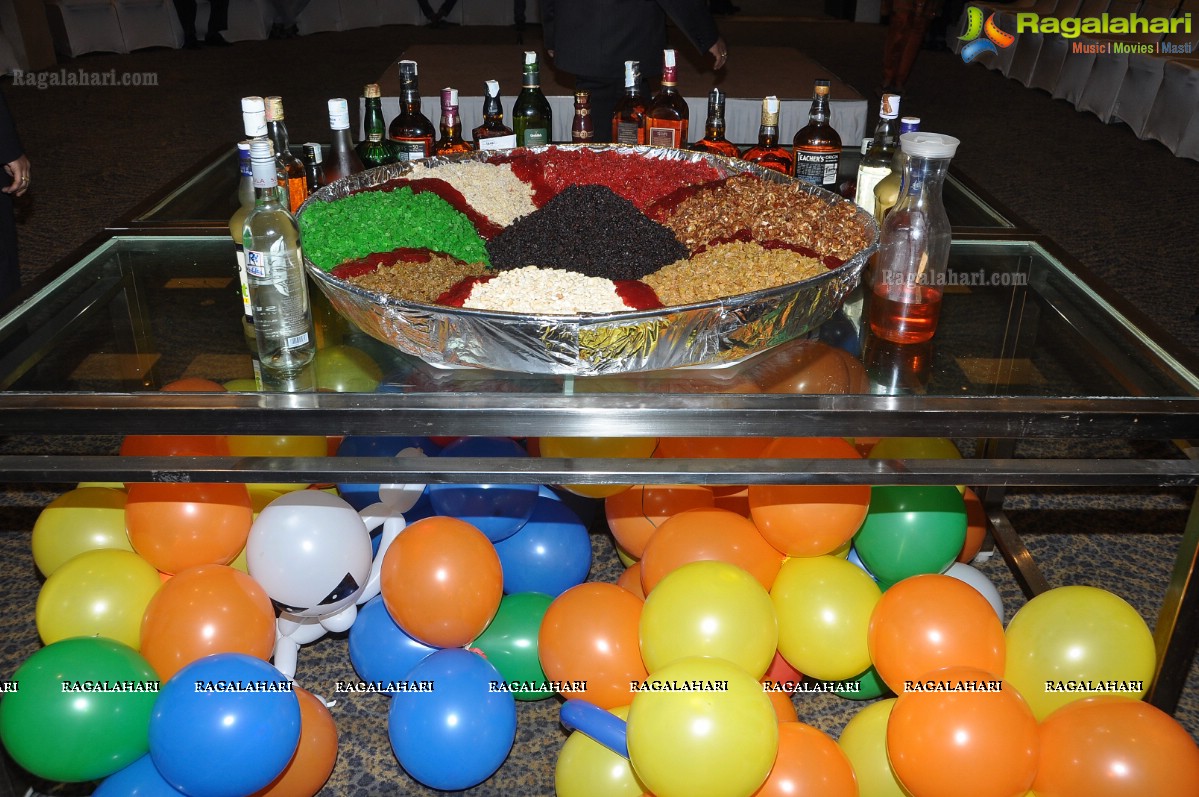 Cake Mixing Ceremony at The Golkonda Hotel