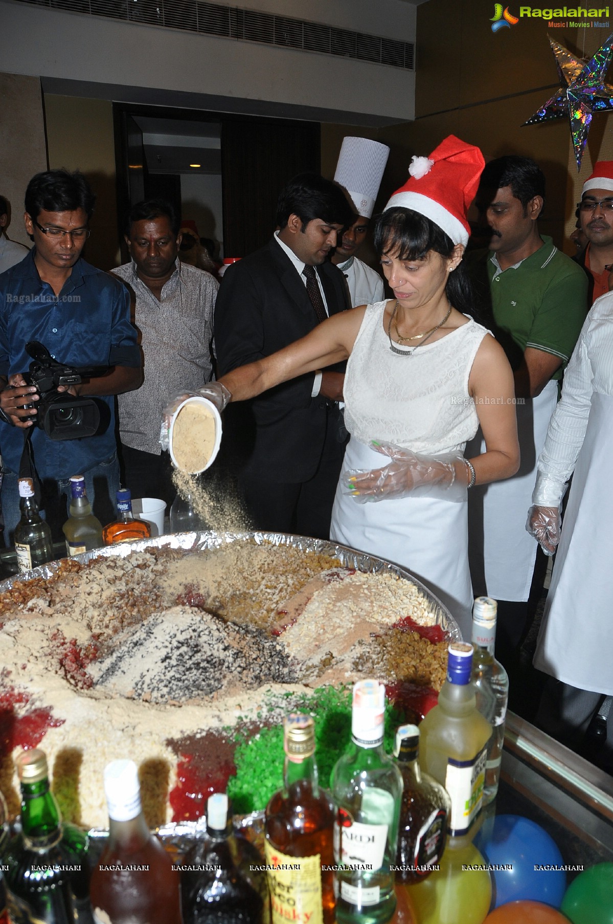 Cake Mixing Ceremony at The Golkonda Hotel