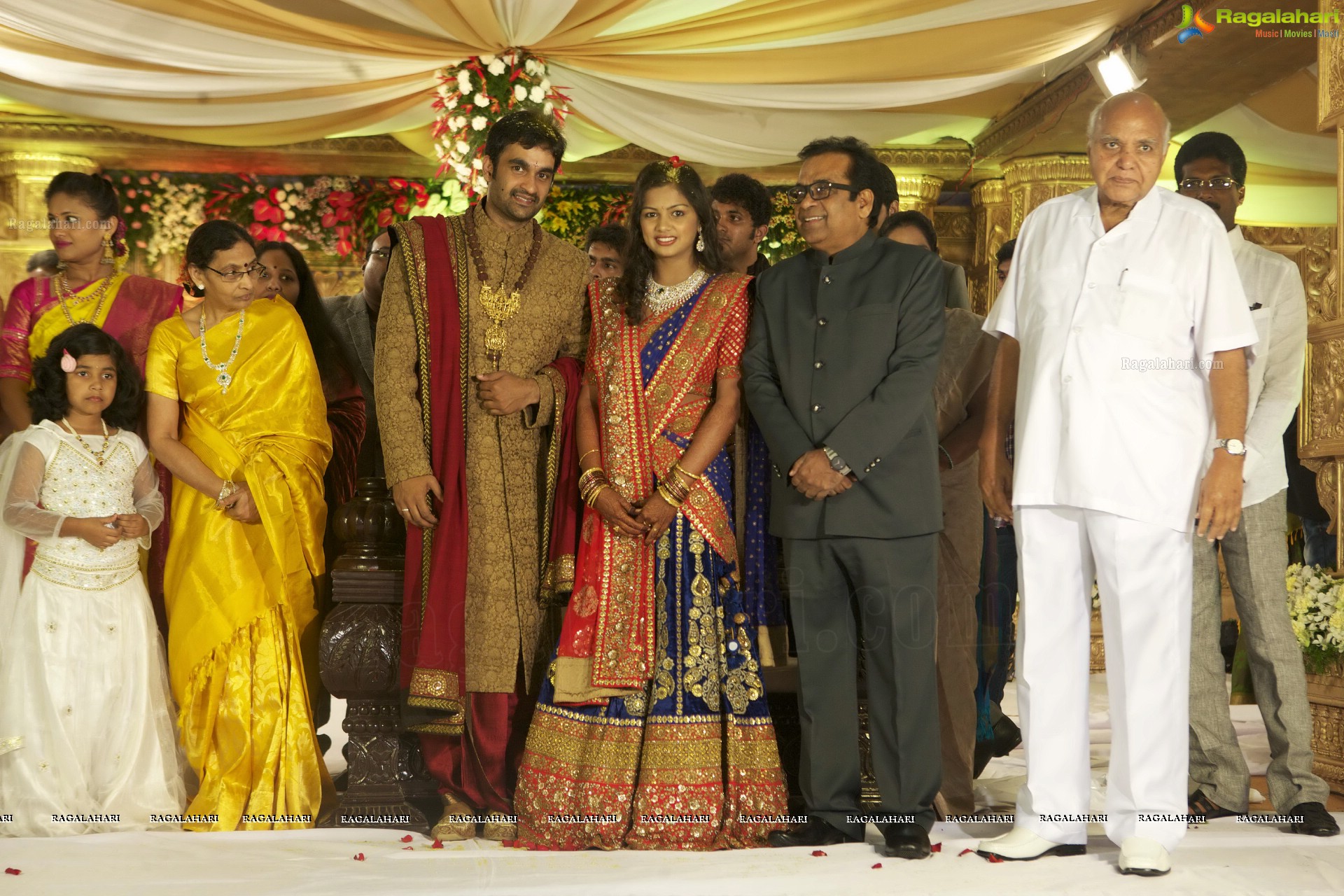 Brahmanandam's Son Goutham Wedding Reception