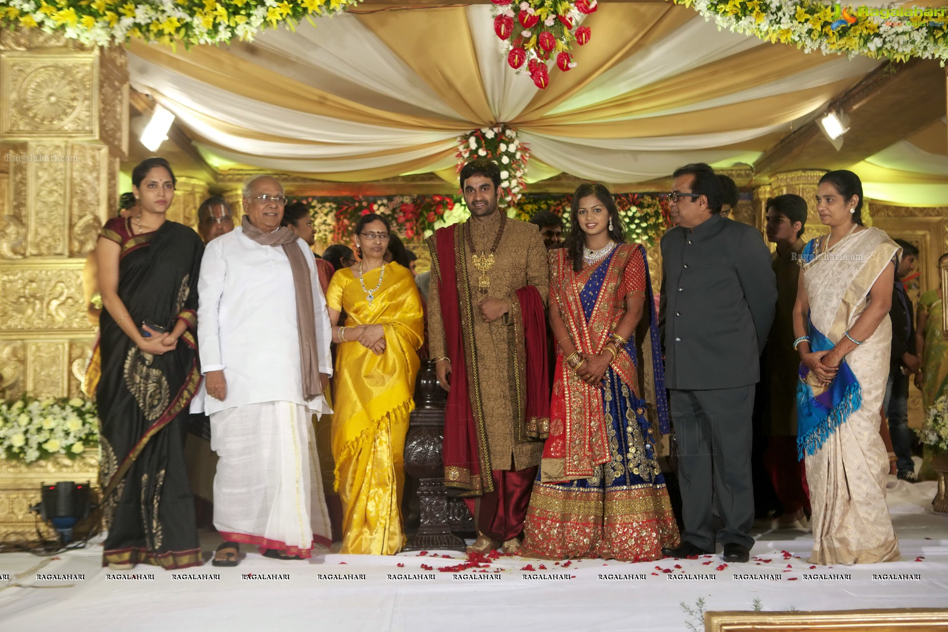 Brahmanandam's Son Goutham Wedding Reception