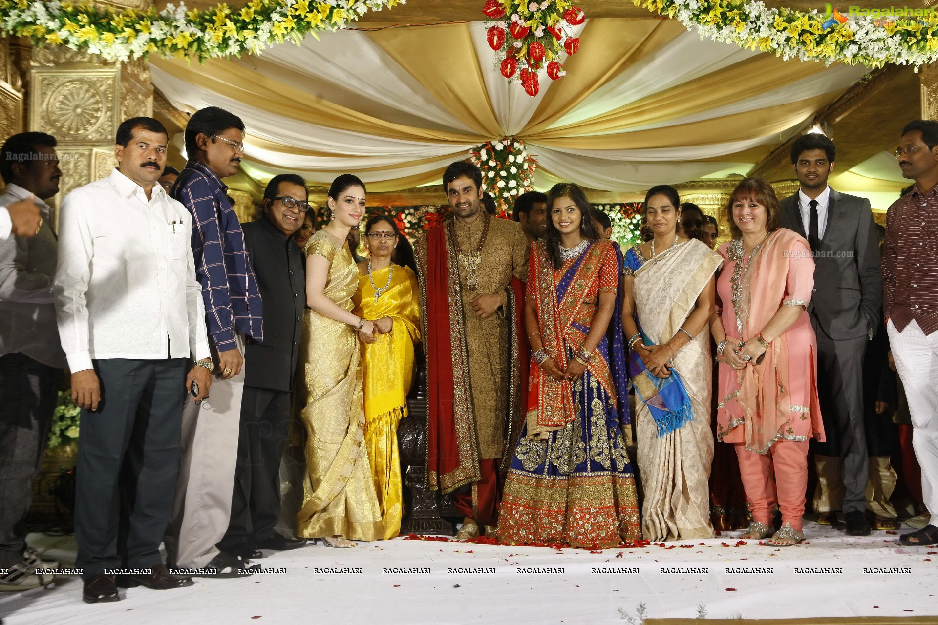 Brahmanandam's Son Goutham Wedding Reception