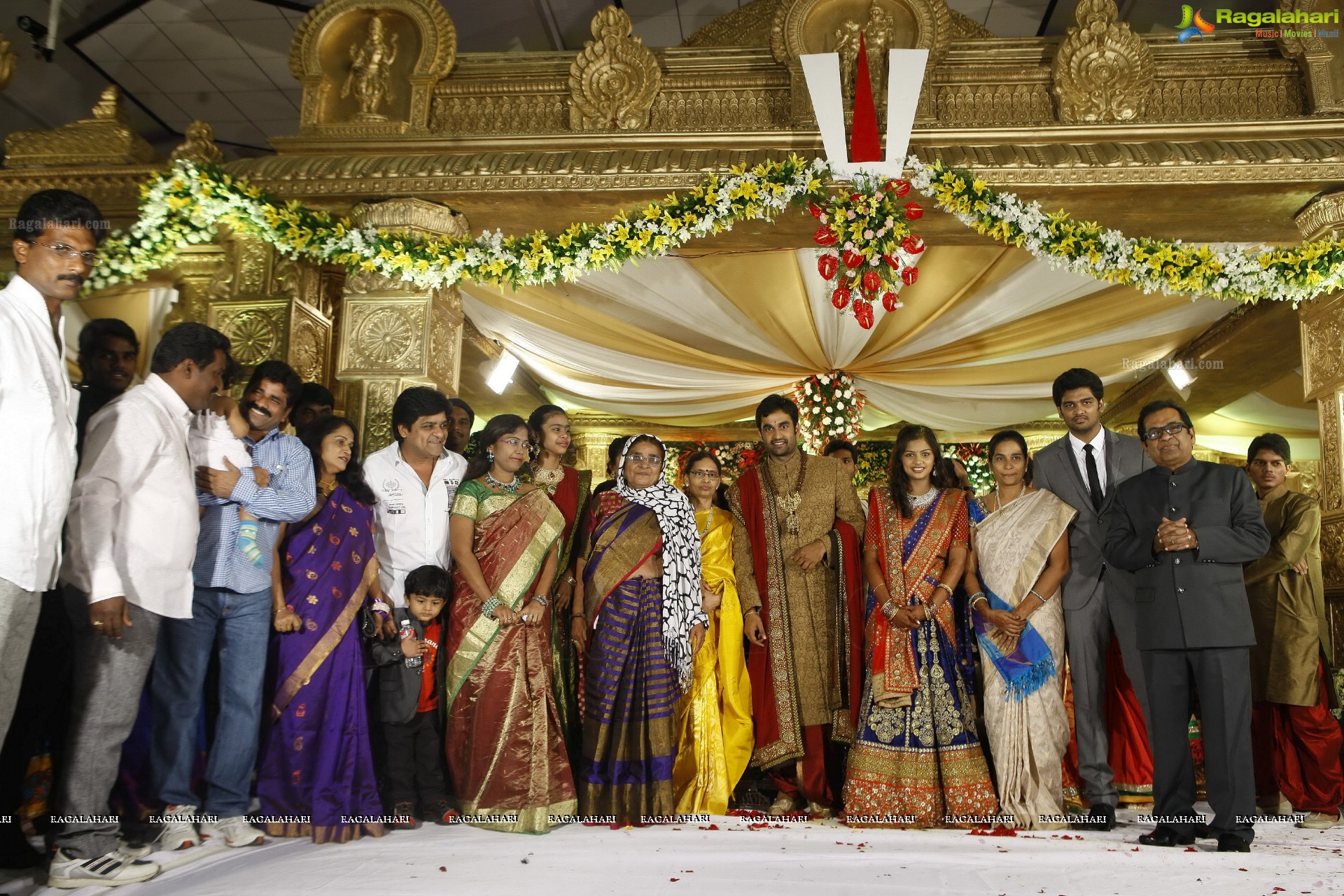 Brahmanandam's Son Goutham Wedding Reception