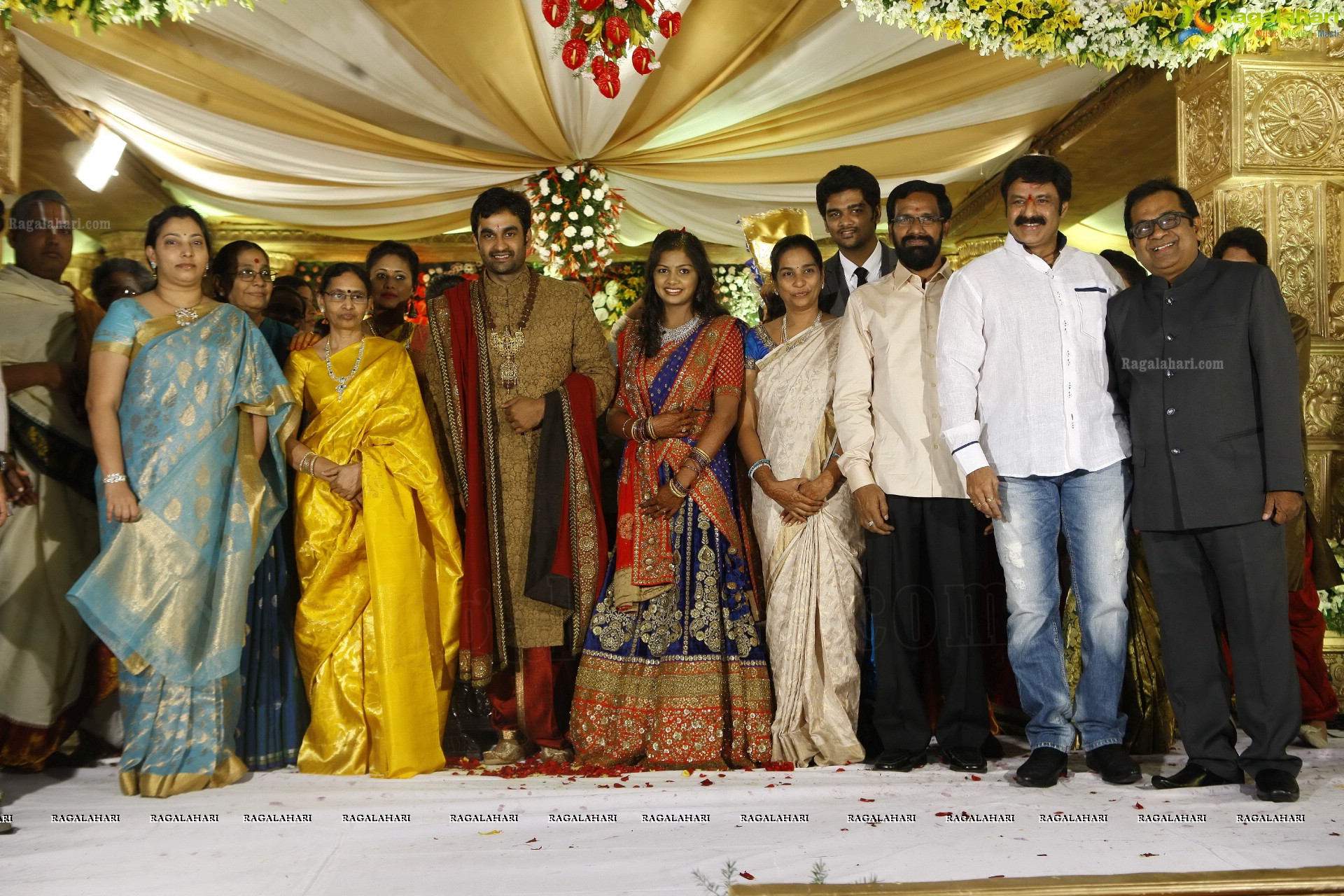 Brahmanandam's Son Goutham Wedding Reception