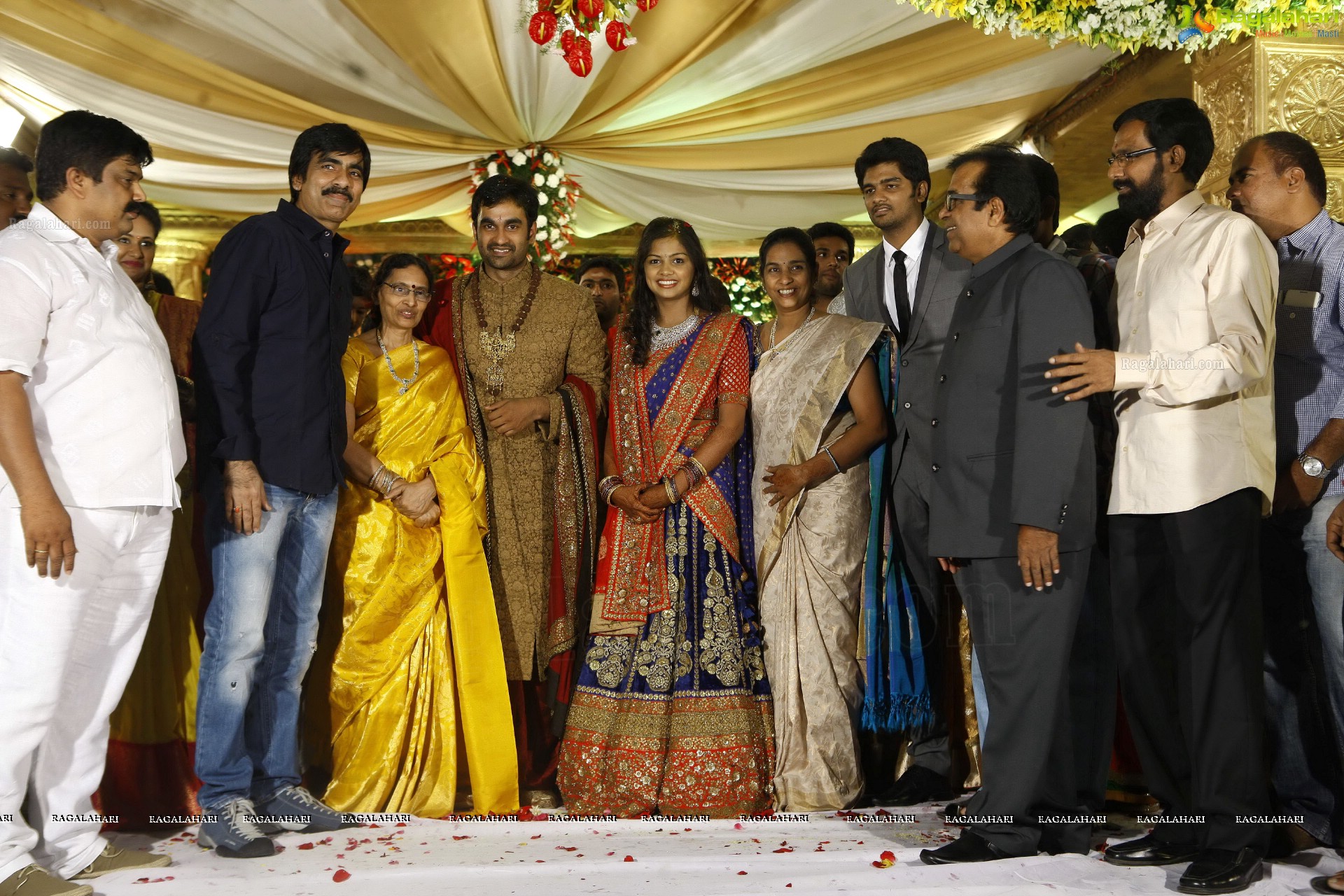 Brahmanandam's Son Goutham Wedding Reception