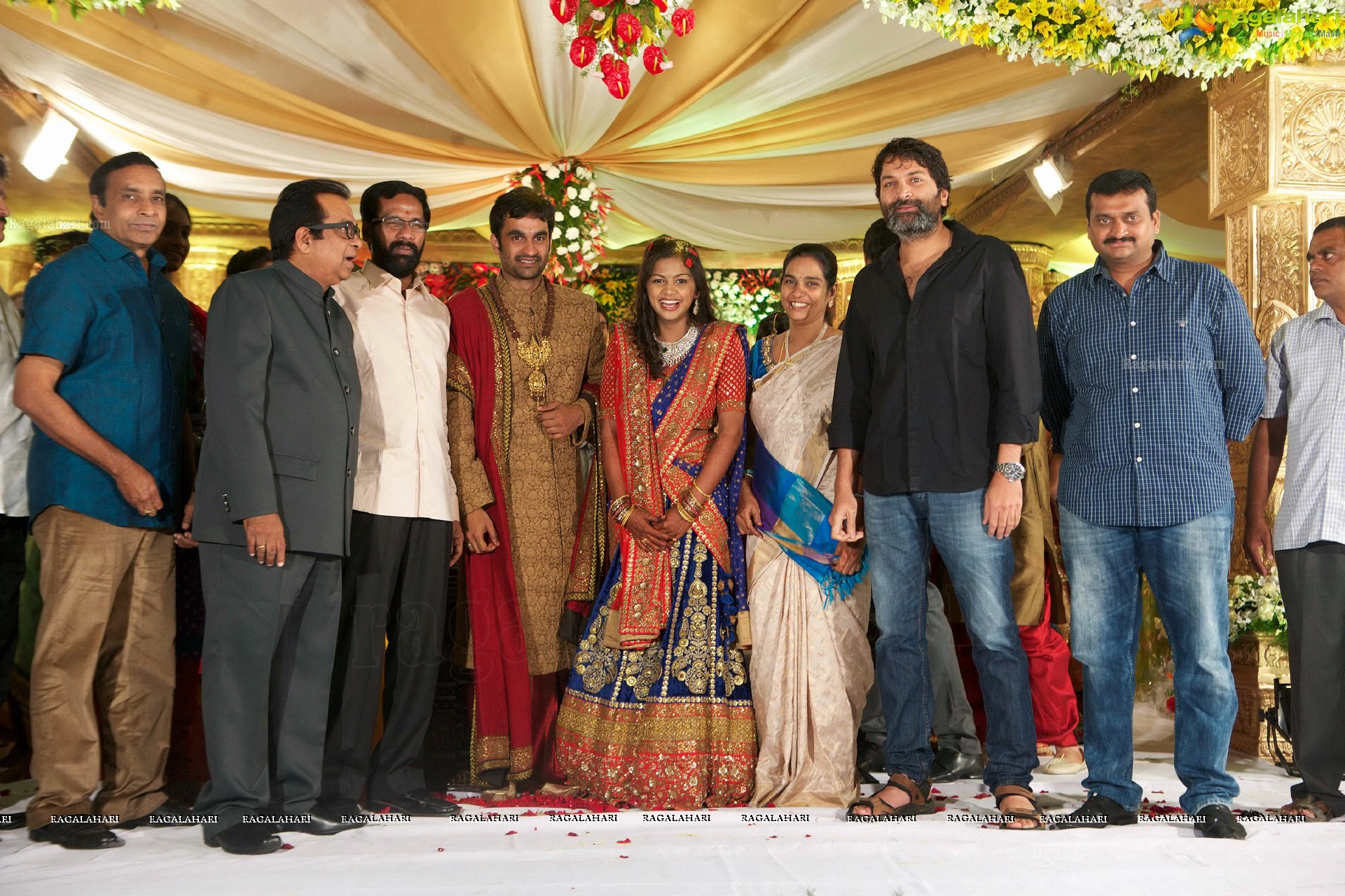 Brahmanandam's Son Goutham Wedding Reception