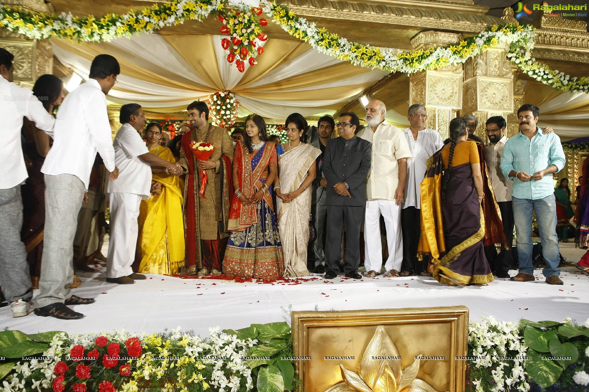 Brahmanandam's Son Goutham Wedding Reception