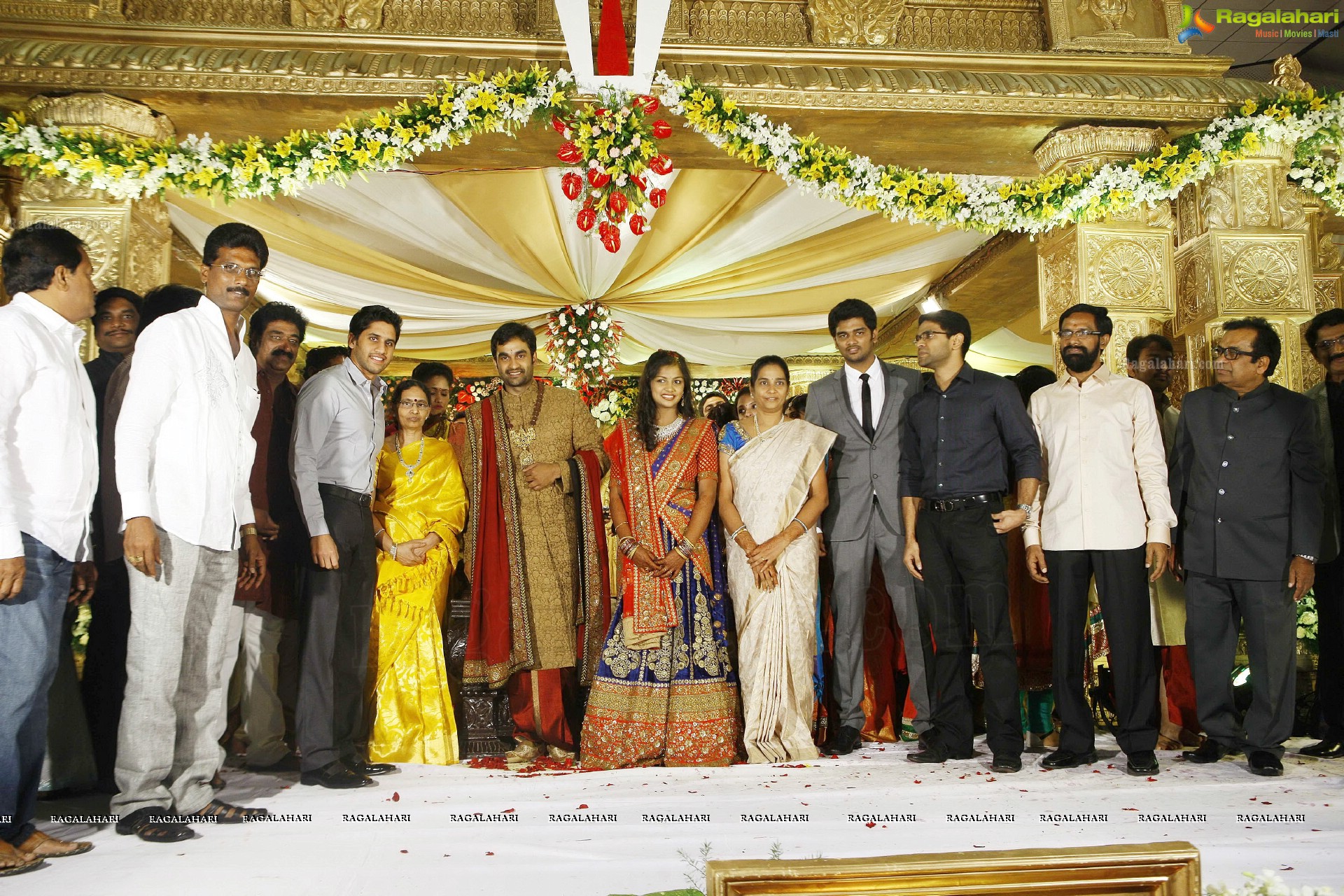 Brahmanandam's Son Goutham Wedding Reception