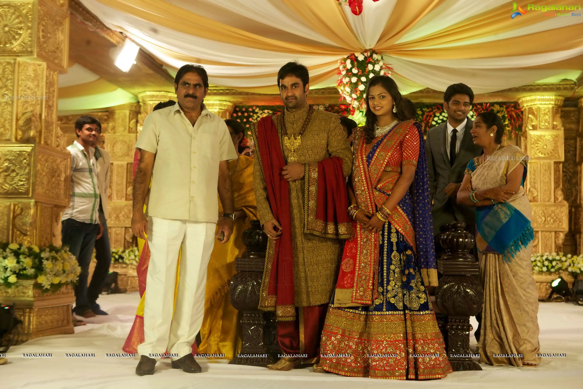 Brahmanandam's Son Goutham Wedding Reception