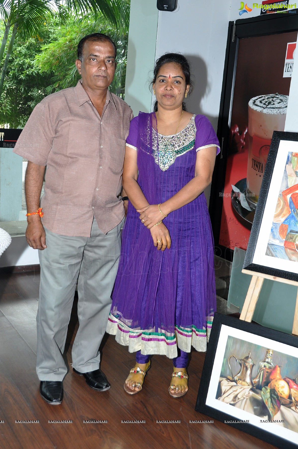 Hari Srinivas Art Exhibition at Testa Rossa Caffe, Hyd