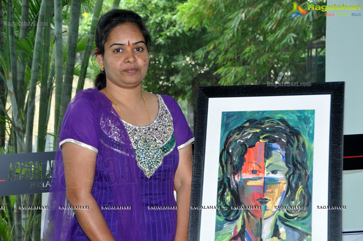 Hari Srinivas Art Exhibition at Testa Rossa Caffe, Hyd