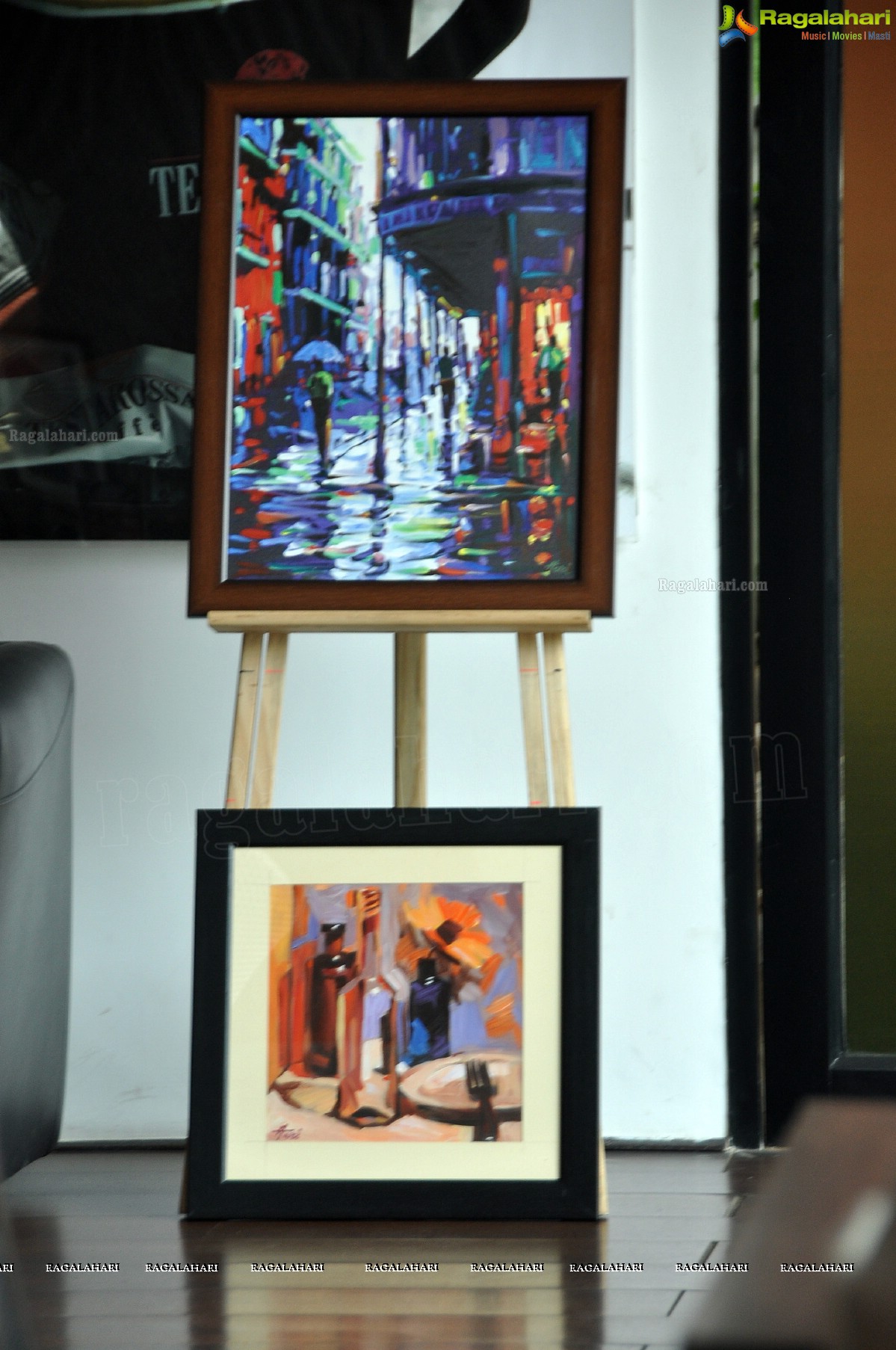 Hari Srinivas Art Exhibition at Testa Rossa Caffe, Hyd