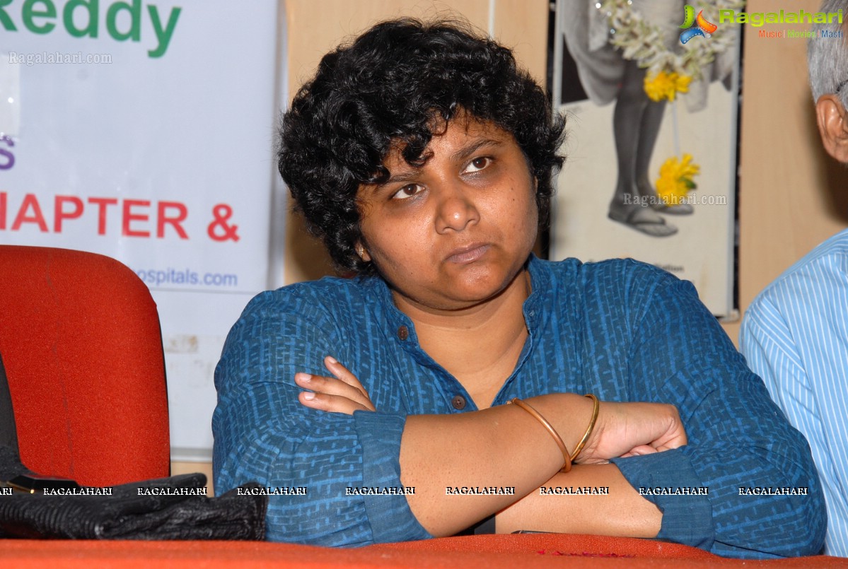 Samantha and Nandini Reddy at Hemophilia Awareness Press Meet