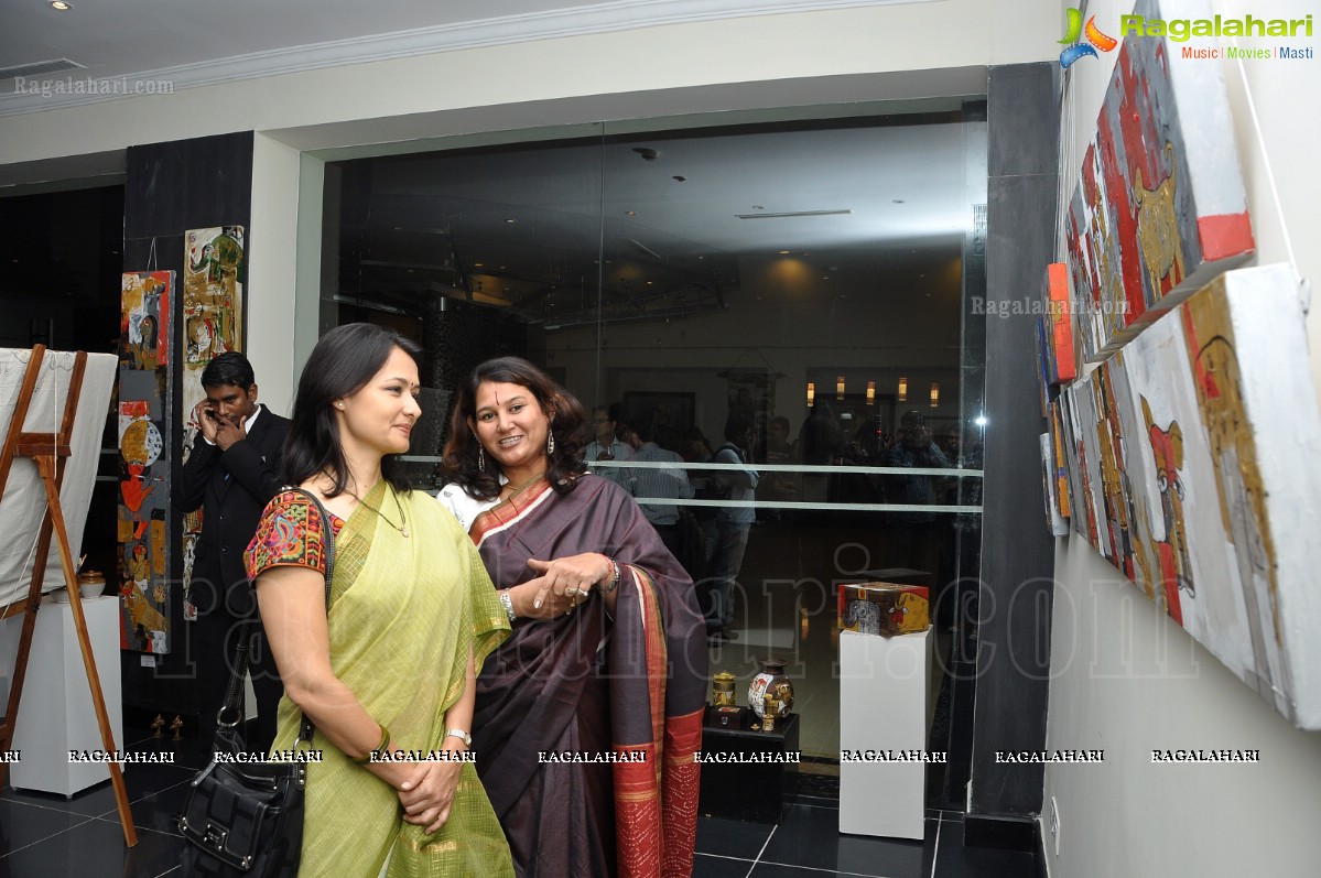 Jaya Behati's Art Exhibition at Taj Deccan