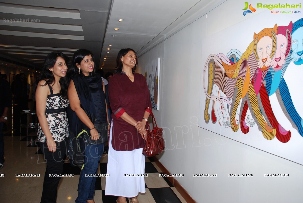 Feline Grace - A Solo Art Show by Artist Jaya Prakash