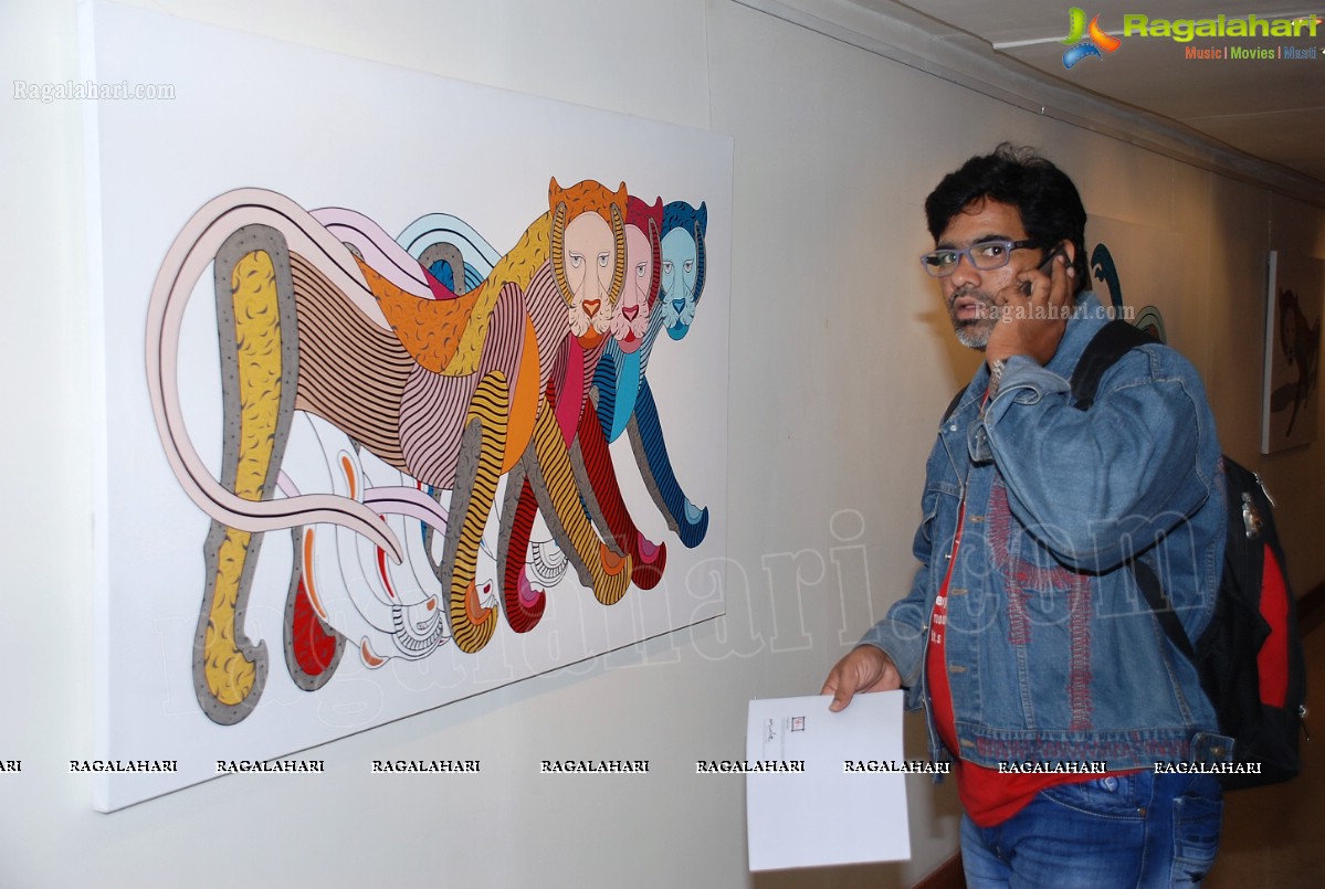 Feline Grace - A Solo Art Show by Artist Jaya Prakash