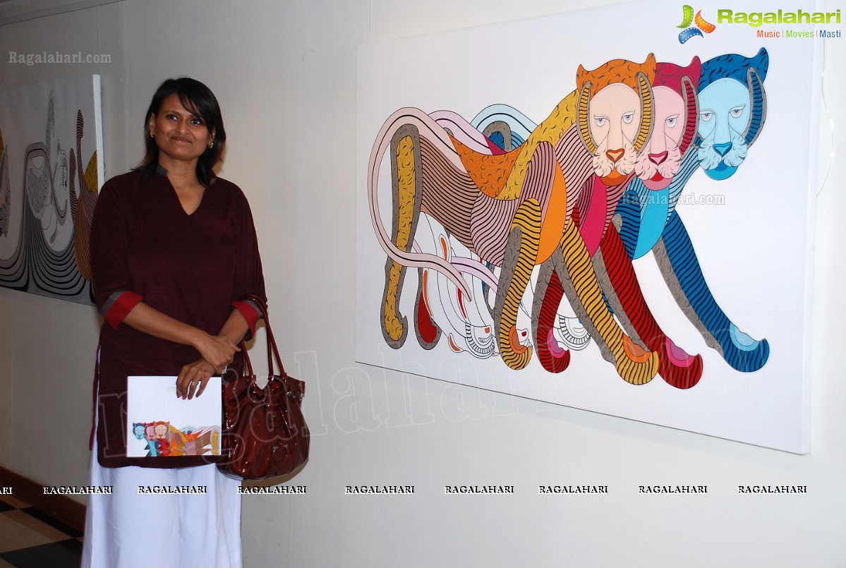 Feline Grace - A Solo Art Show by Artist Jaya Prakash