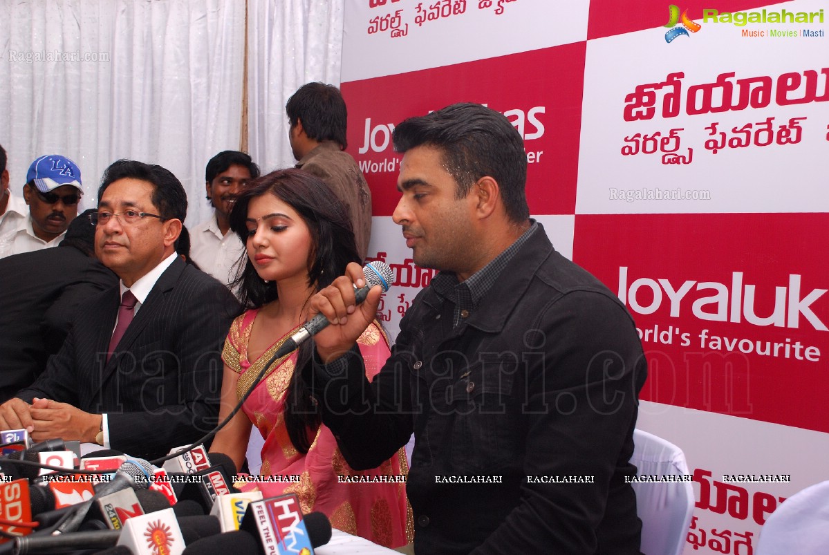 Madhavan and Samantha launches Joyalukkas First Showroom in Visakhapatnam