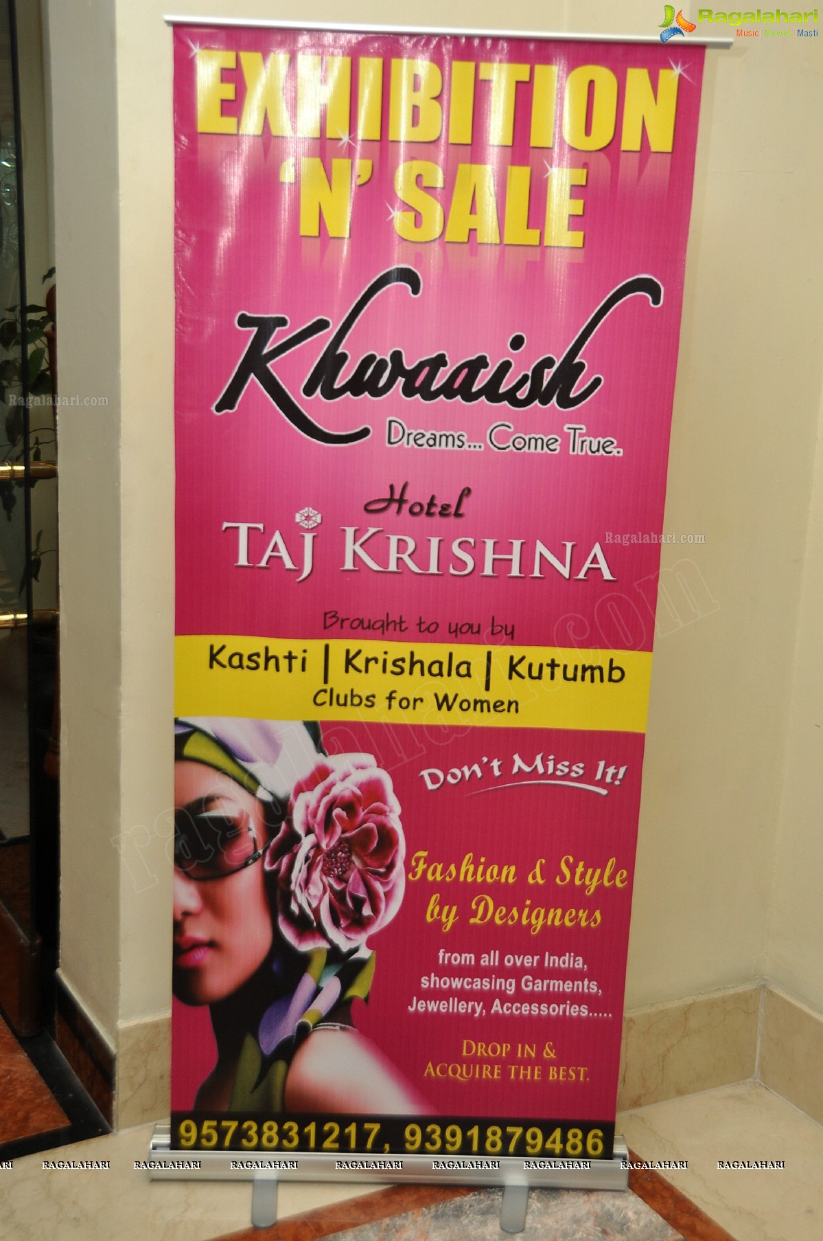 Pooja Bedi inaugurates Khwaaish Exhibition at Hotel Taj Krishna, Hyderabad