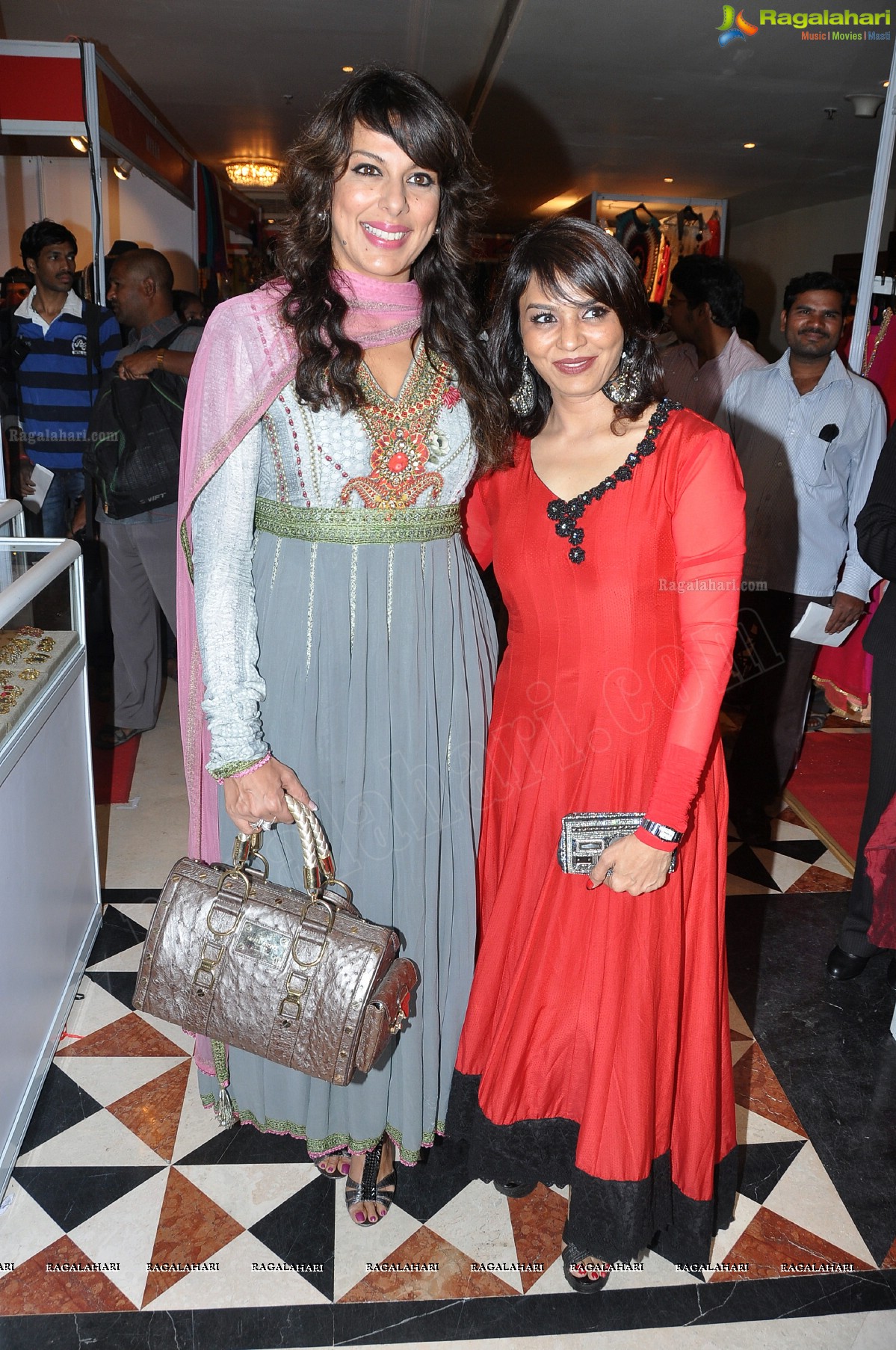 Pooja Bedi inaugurates Khwaaish Exhibition at Hotel Taj Krishna, Hyderabad