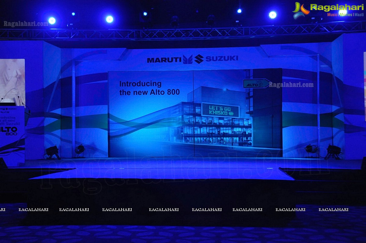 New Maruti Alto 800 Launch, Hyderabad