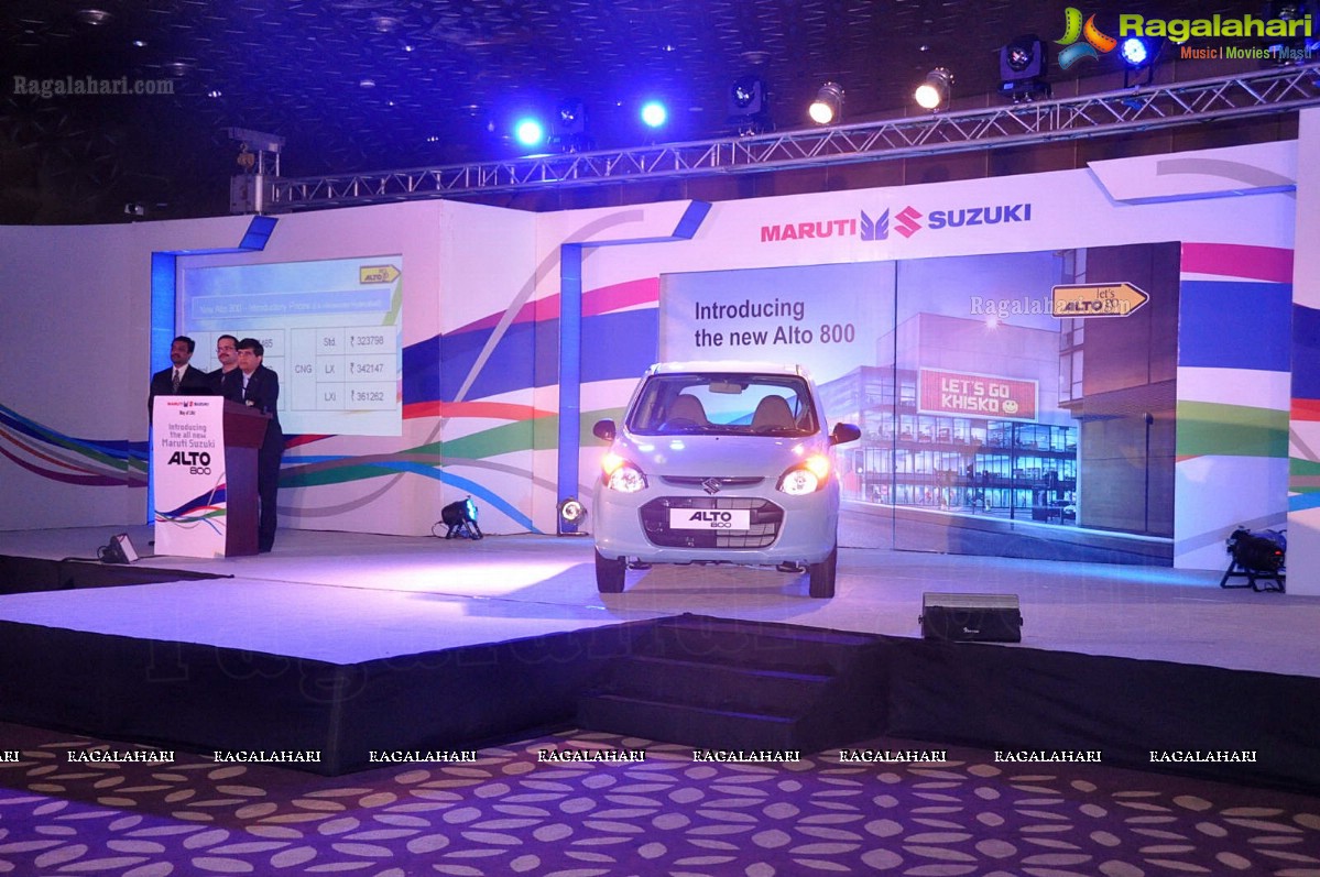 New Maruti Alto 800 Launch, Hyderabad