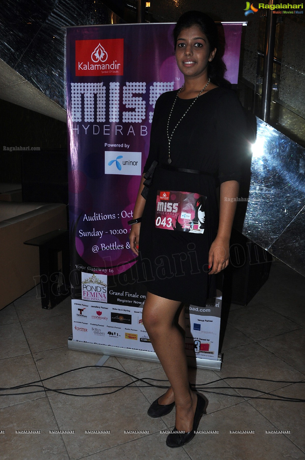 Kalamandir Miss Hyderabad 2012 Auditions at Bottles and Chimney