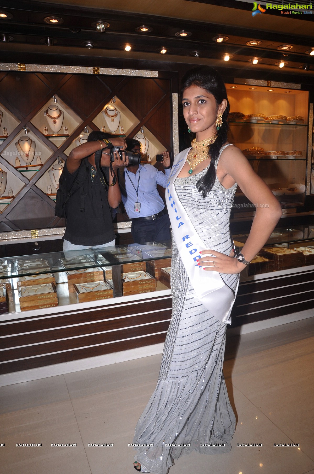 Miss Hyderabad 2012 Finalists at Manepally Jewellers