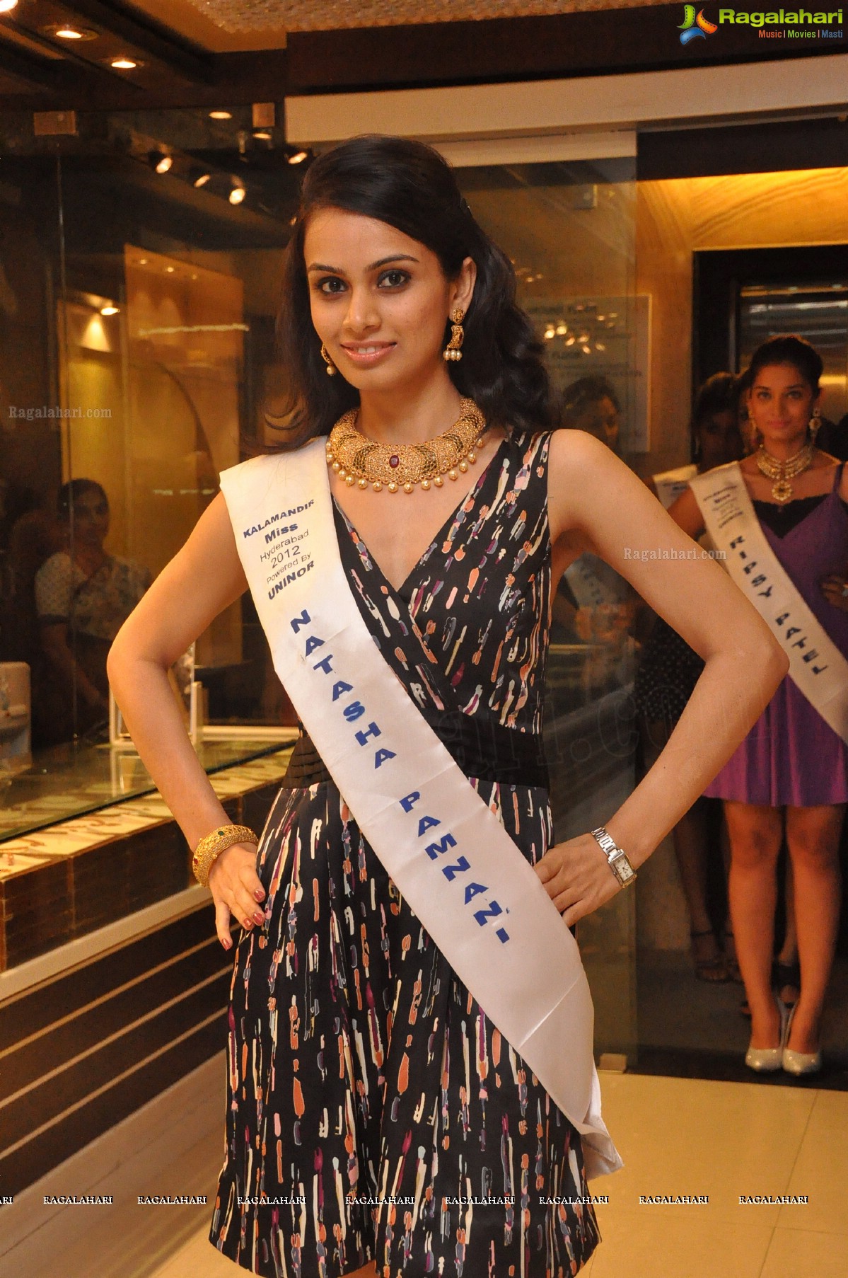 Miss Hyderabad 2012 Finalists at Manepally Jewellers