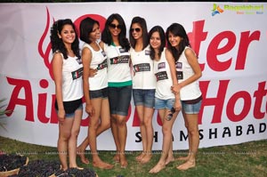 Beauty Queens of Hyderabad at Grape Stomp