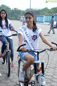 Miss Hyderabad 2012 Finalists Green Ride