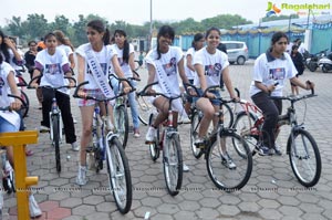 Miss Hyderabad 2012 Finalists Green Ride