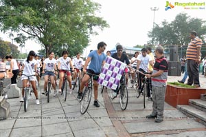 Miss Hyderabad 2012 Finalists Green Ride