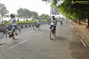 Miss Hyderabad 2012 Finalists Green Ride