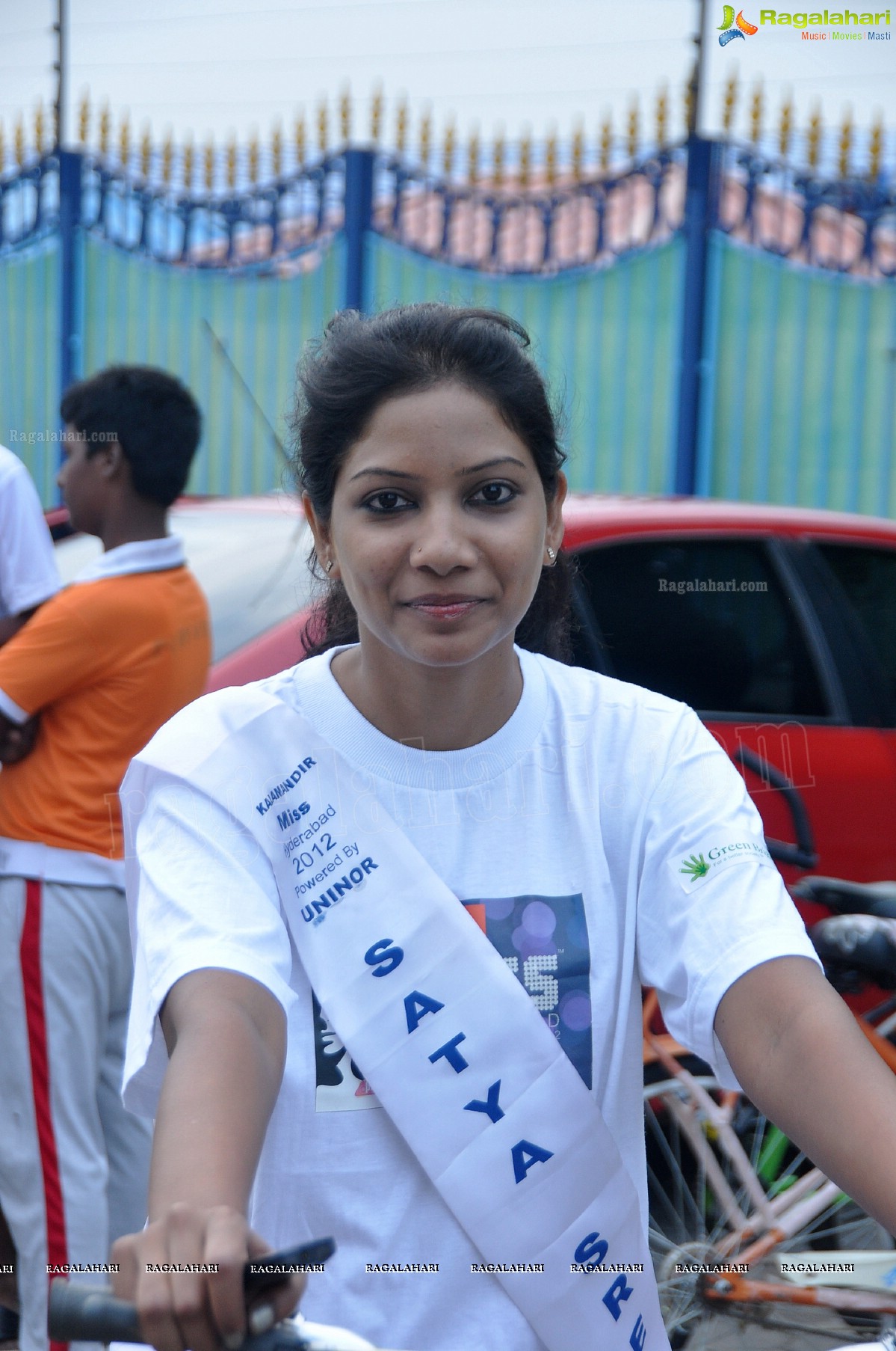 Miss Hyderabad 2012 Finalists go on a Green Ride, Hyderabad