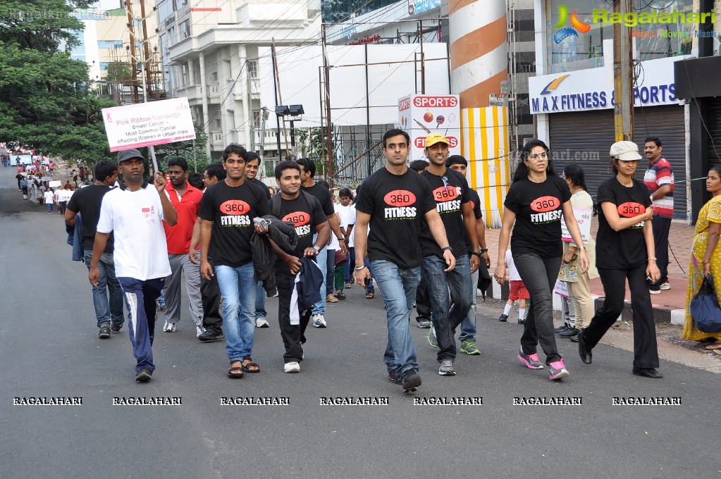 UBF Pink Ribbon Walk 2012, Hyderabad