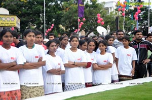 Ushalakshmi Breast Cancer Foundation Pink Ribbon Walk 2012