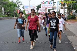 Ushalakshmi Breast Cancer Foundation Pink Ribbon Walk 2012