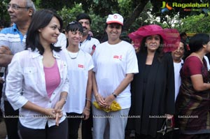 Ushalakshmi Breast Cancer Foundation Pink Ribbon Walk 2012