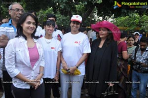 Ushalakshmi Breast Cancer Foundation Pink Ribbon Walk 2012
